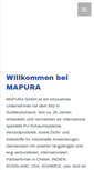 Mobile Screenshot of mapura.de